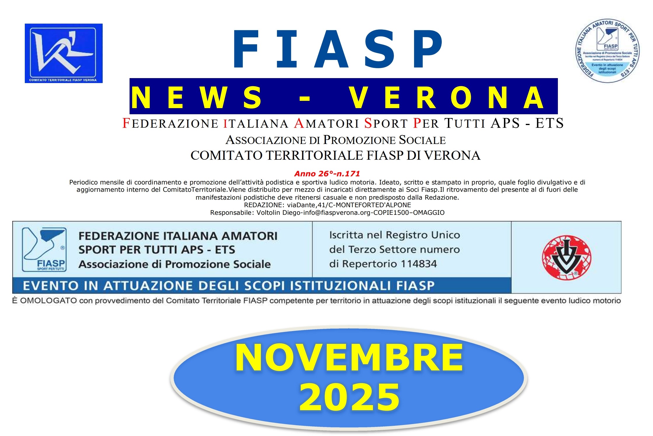 Fiasp News di Novembre 2025