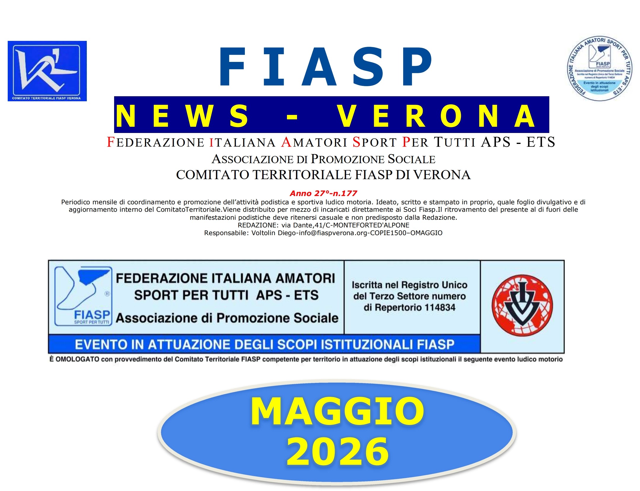 2026 News Maggio
