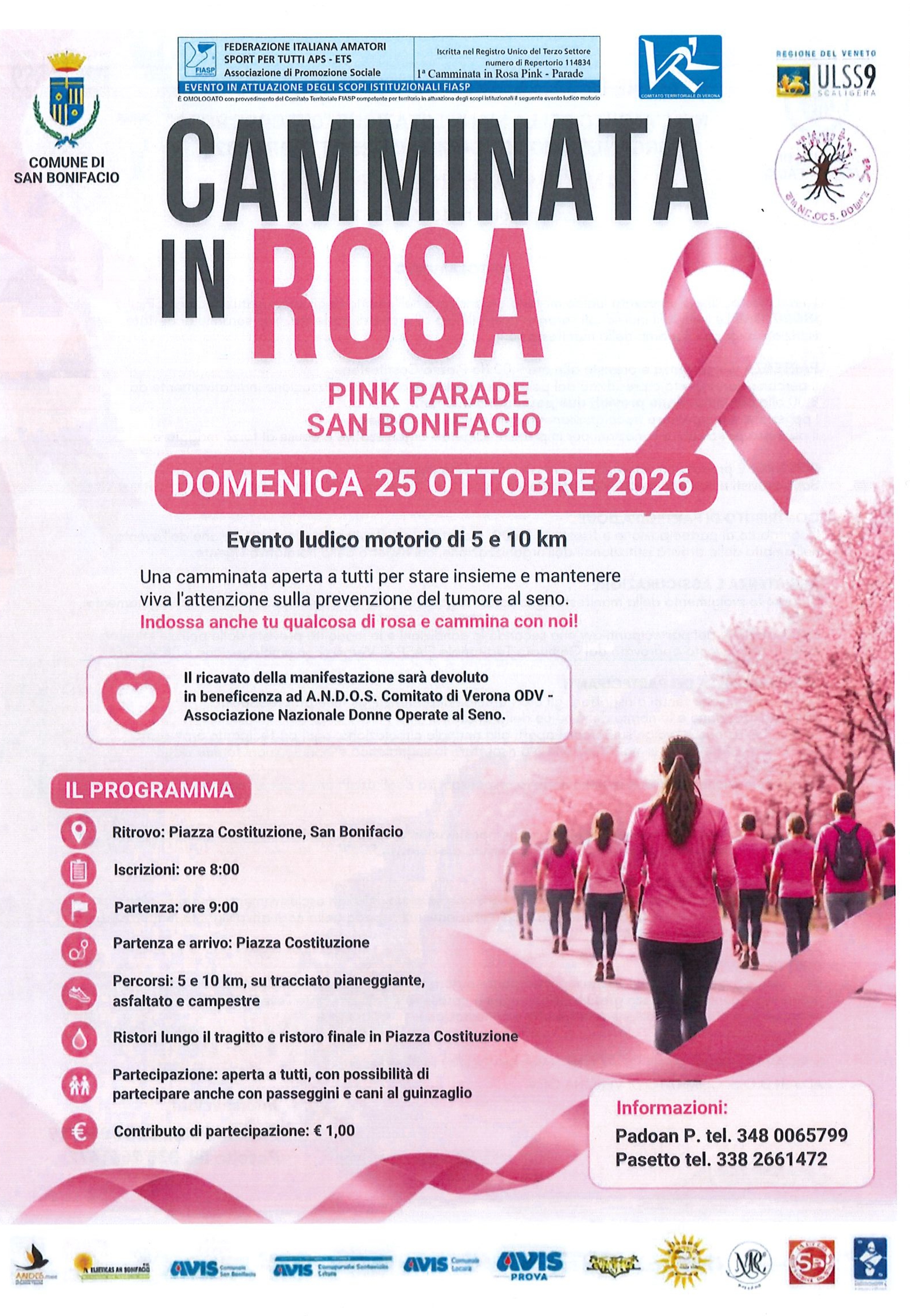 Camminata Rosa San Bonifacio